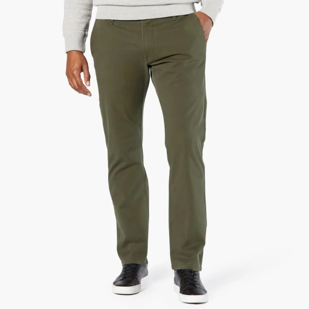 Dockers Ultimate Chino Gray Straight Fit 36/30